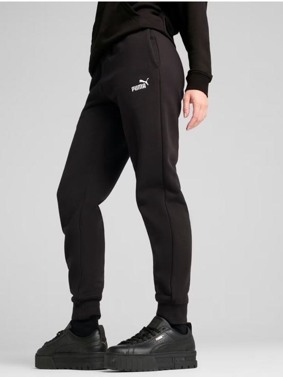 Puma Pants - NWT!! Puma Black Women’s Logo Joggers with Ribbed Ankles